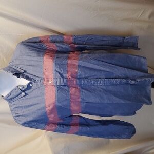 Tommy Hilfiger Men's Casual Button Up Shirt SZ LG